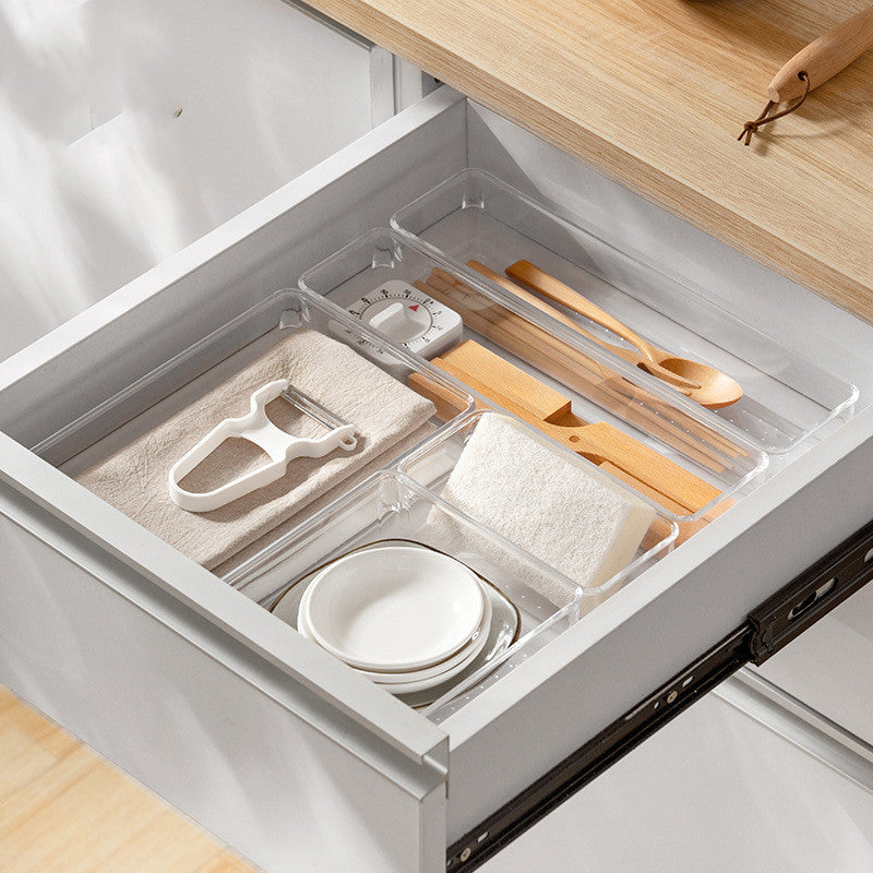Transparent Acrylic Drawer Organizer — Modular Compartments | OLAVIS
