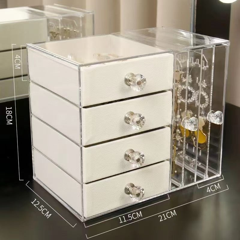 Multi-Layer Transparent Jewelry and Earring Organizer | OLAVIS