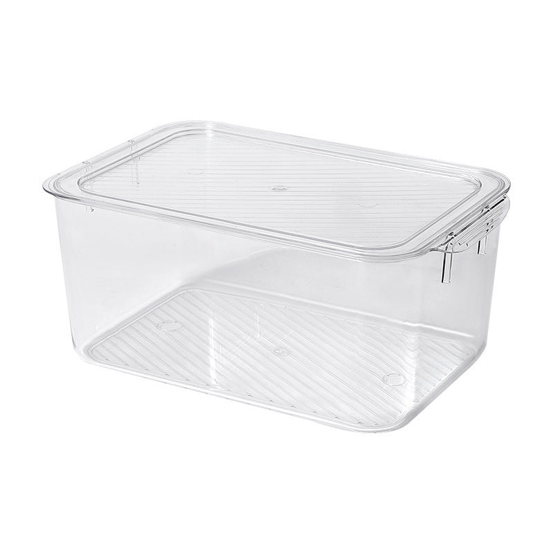 Cutie de Depozitare Transparentă cu Capac Opțional | OLAVIS