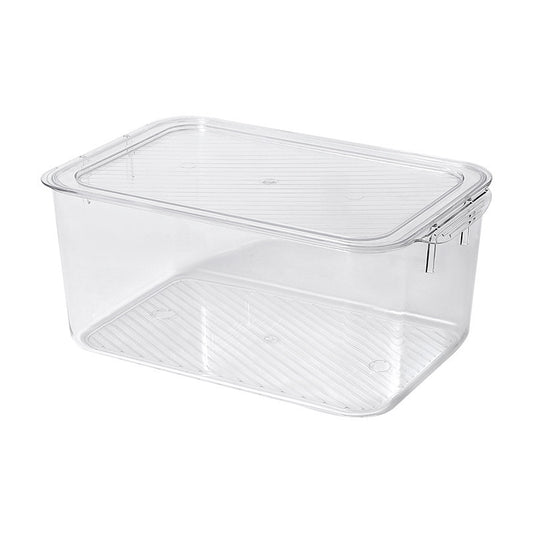 Cutie de Depozitare Transparentă cu Capac Opțional | OLAVIS