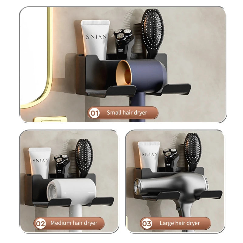 Premium Hair Dryer Holder