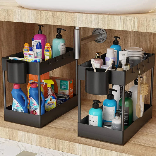 Organizator Glisant Premium Sub-Chiuvetă – 2 Niveluri